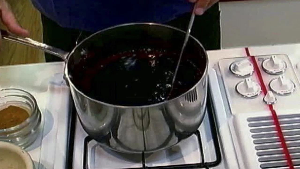 Alton's Spiced Blueberry Jam