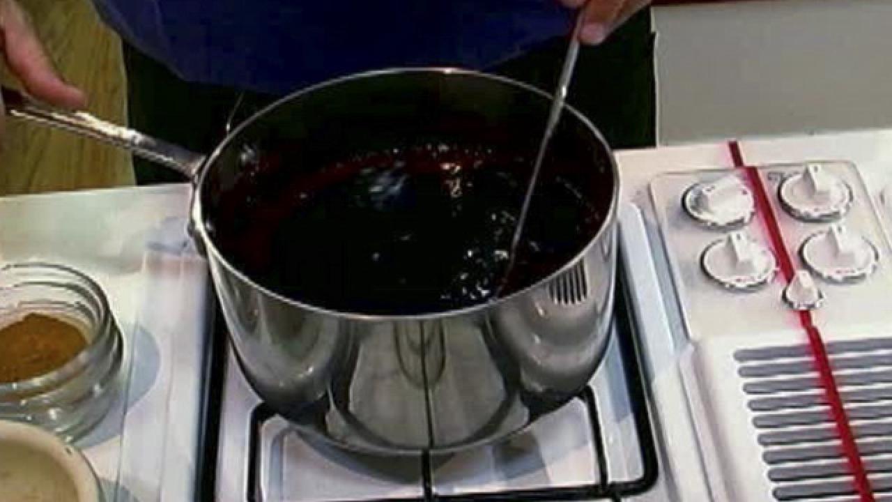 Alton's Spiced Blueberry Jam