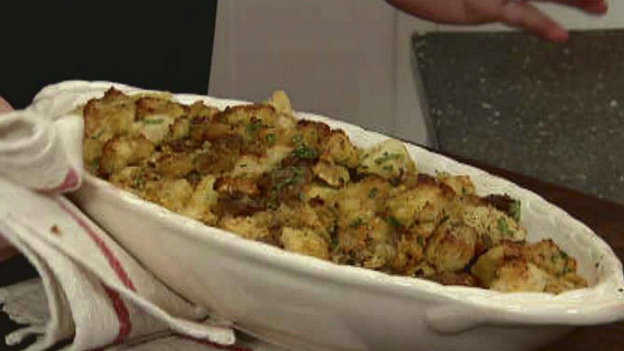 Chestnut-Sausage Dressing
