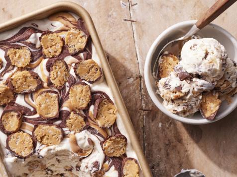 No-Churn Buckeye Ice Cream