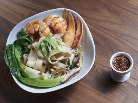 Hand-Pulled Noodles with Lobster and Chili Oil