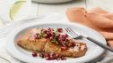 Air Fryer Pomegranate-Glazed Salmon