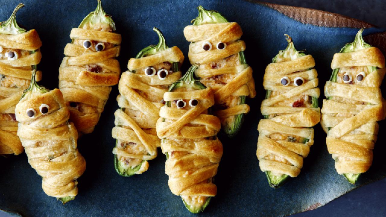 Mummy Jalapeno Poppers