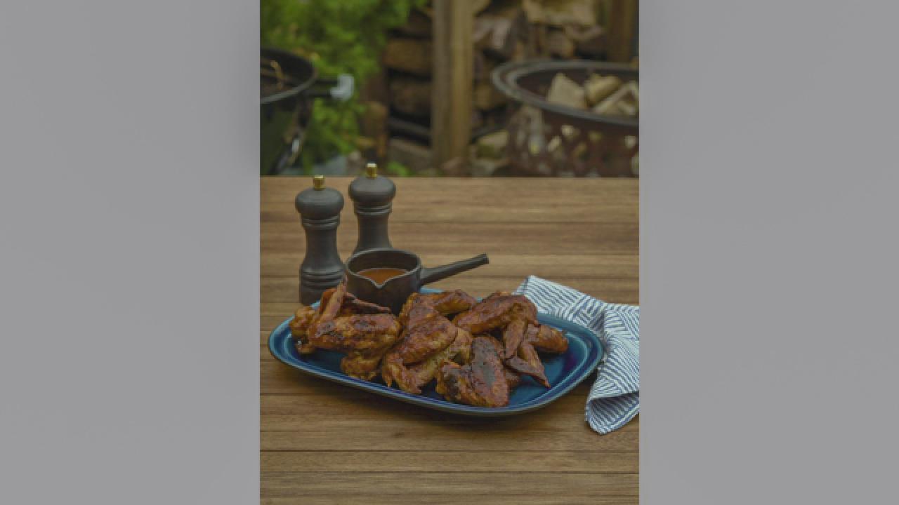 Grilling Chicken Wings