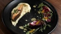 Crispy Salmon with Potatoes