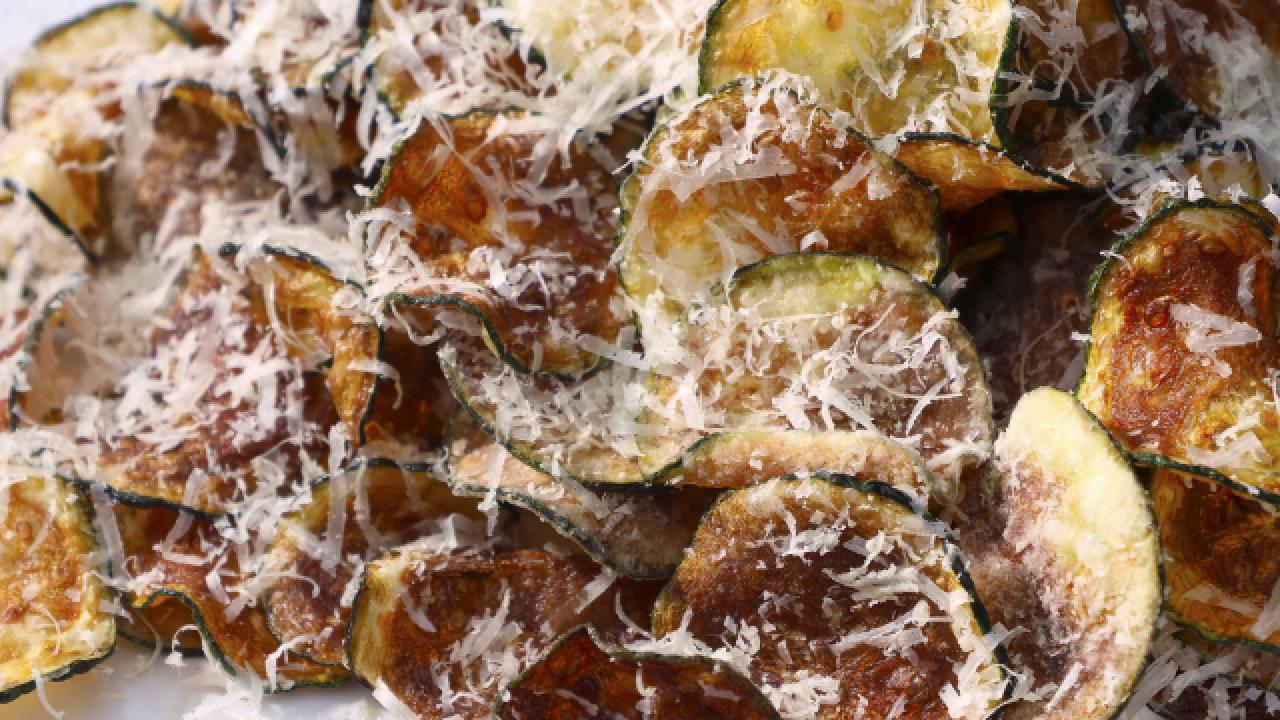 Zucchini Chips with Parmesan