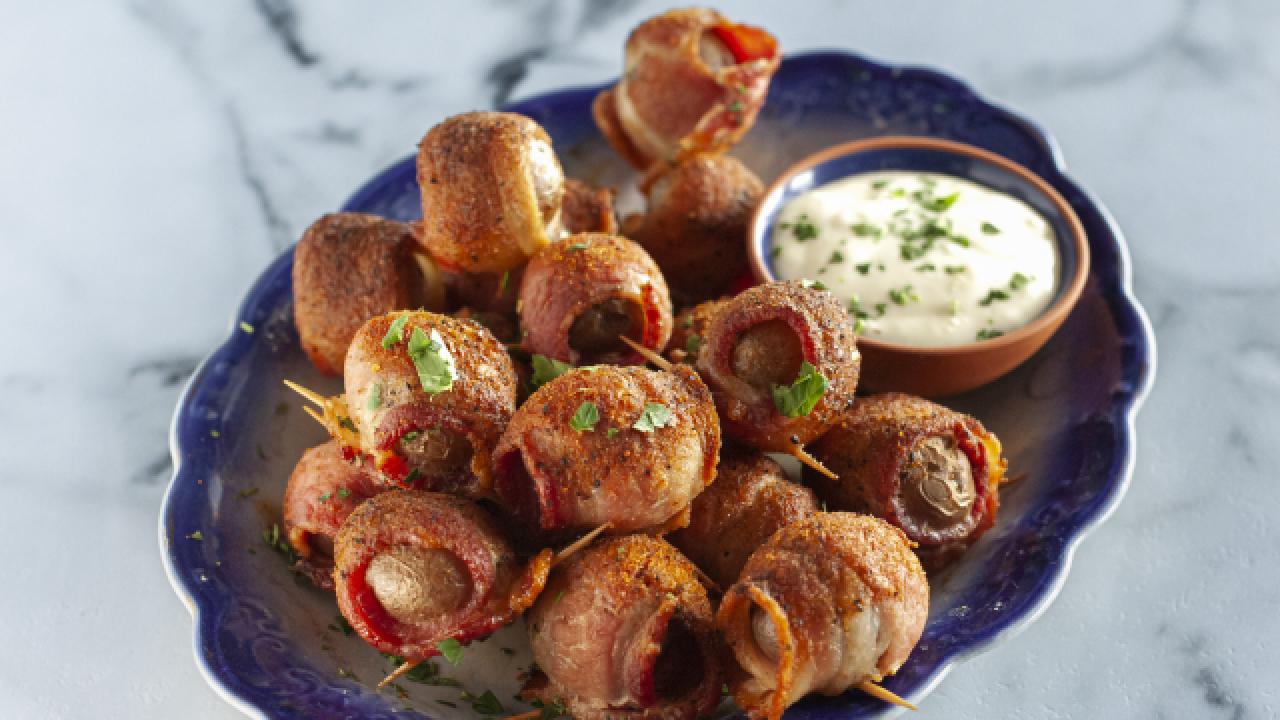 Bacon Wrapped Baby Potatoes
