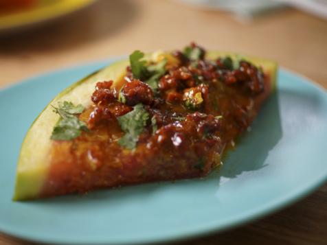 Grilled Watermelon "Deep Dish Pizza"