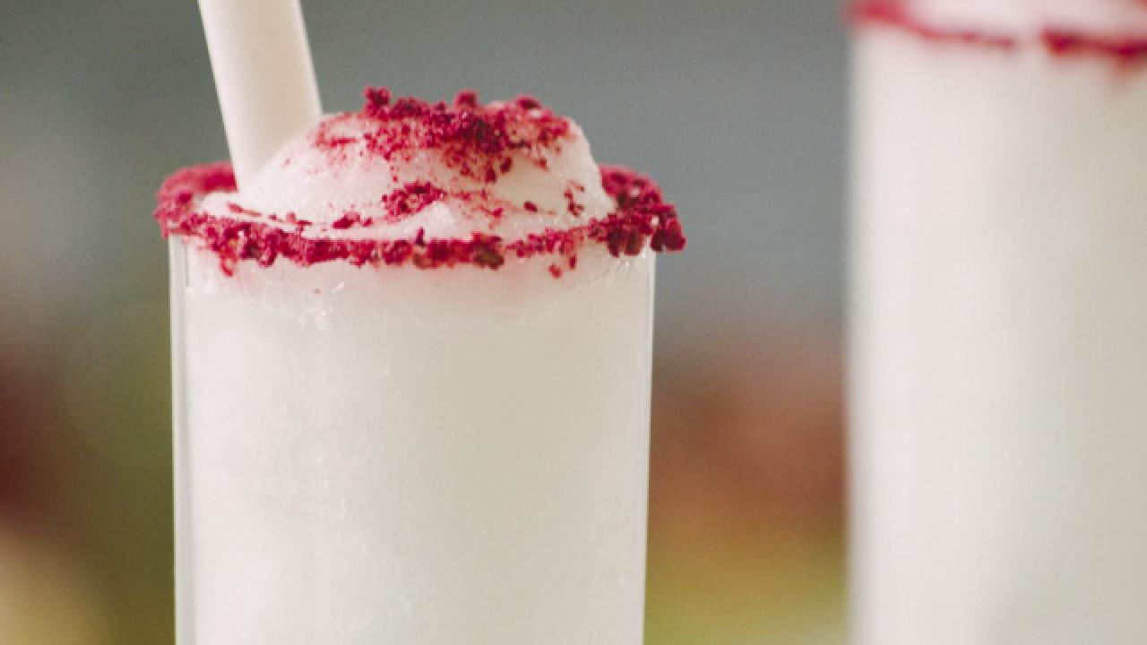 Frozen Blue Raspberry Lemonade Cocktail