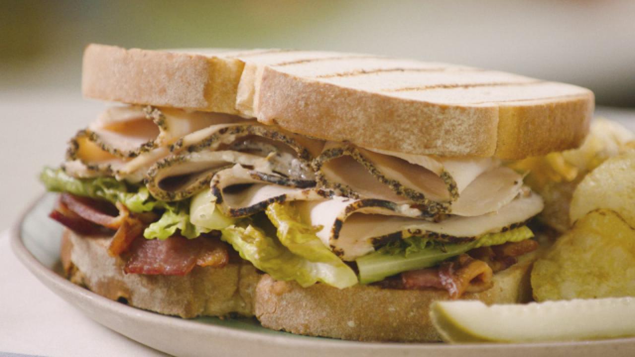 Sunny's Flame-Grilled Chicken Club Sandwich