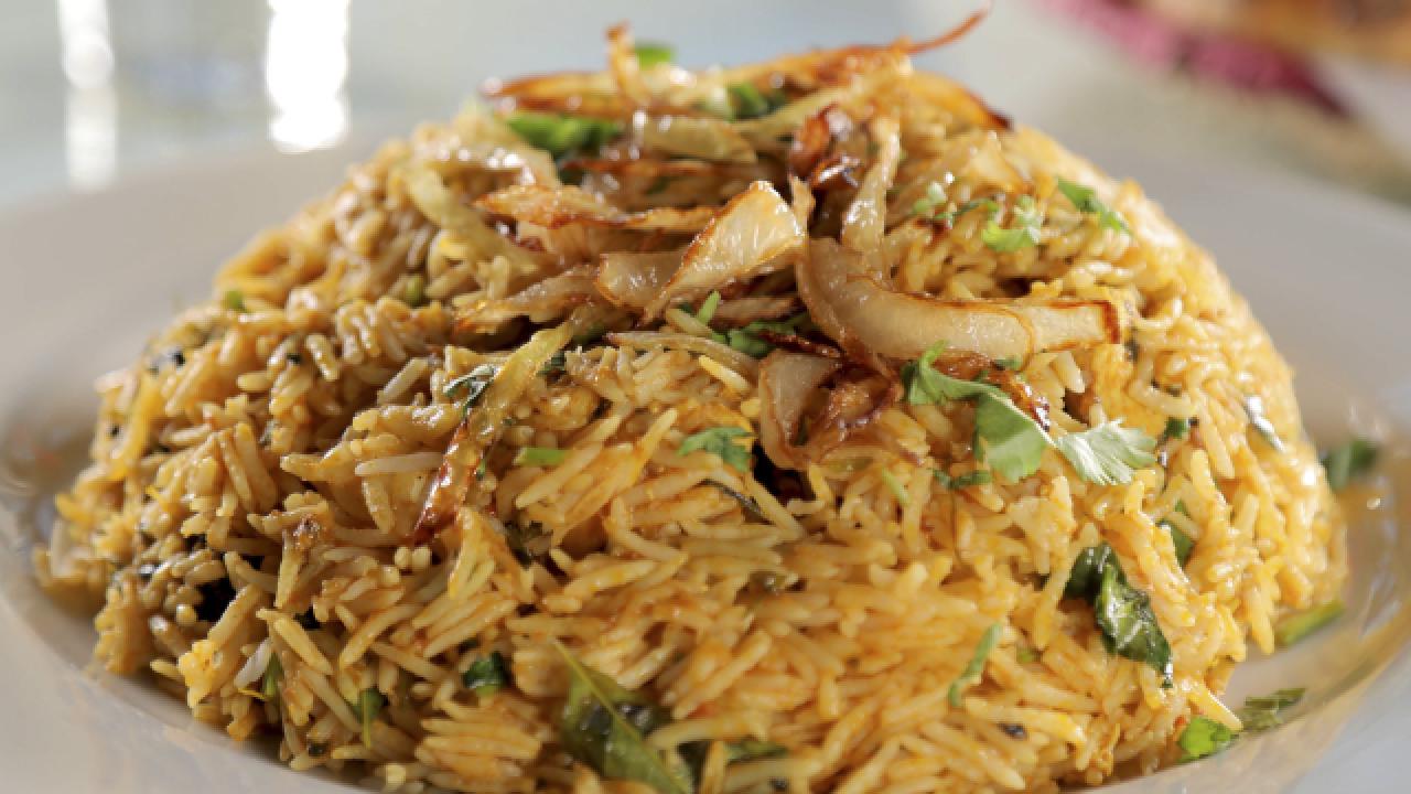 Chicken Biryani at Taj Mahal