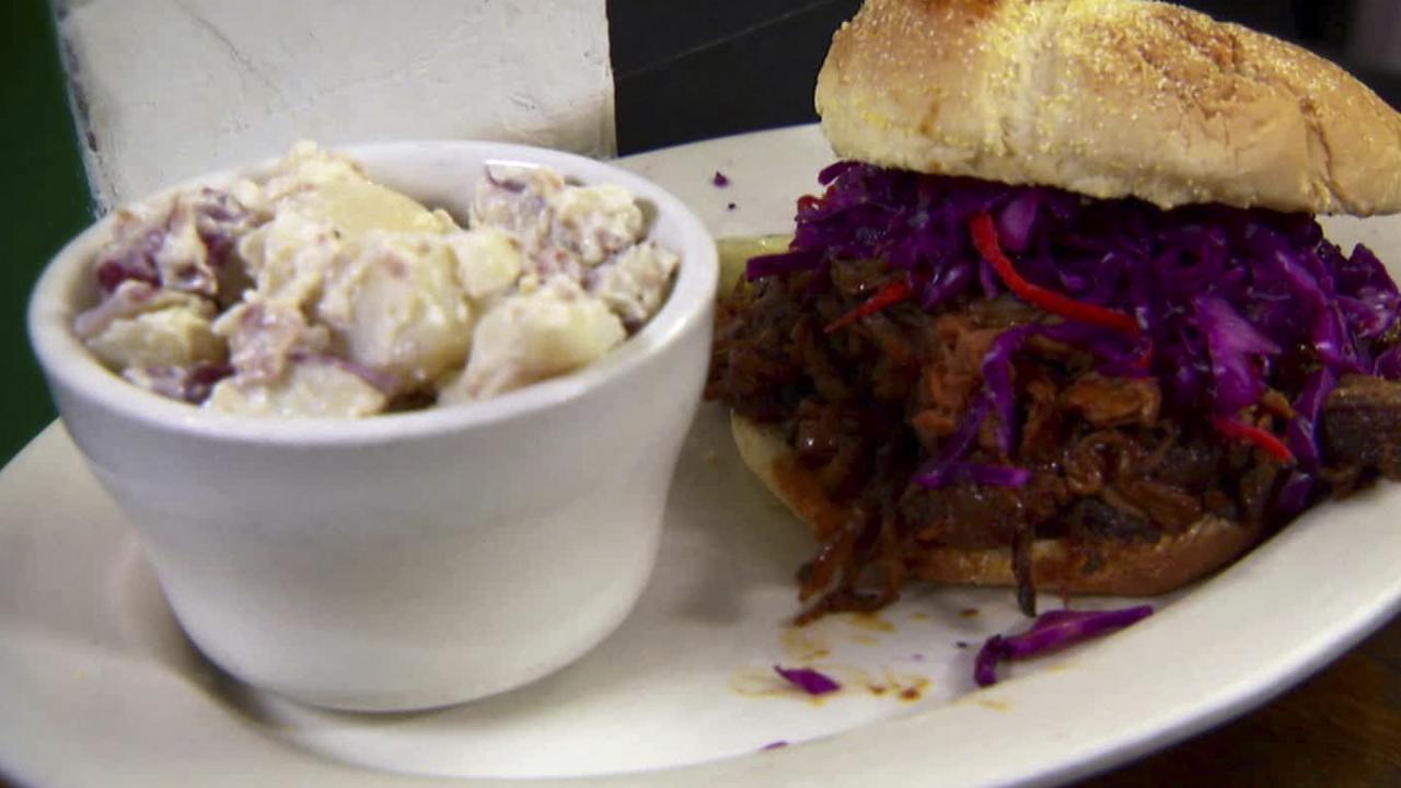 Pork Sandwich at Davis' Pub