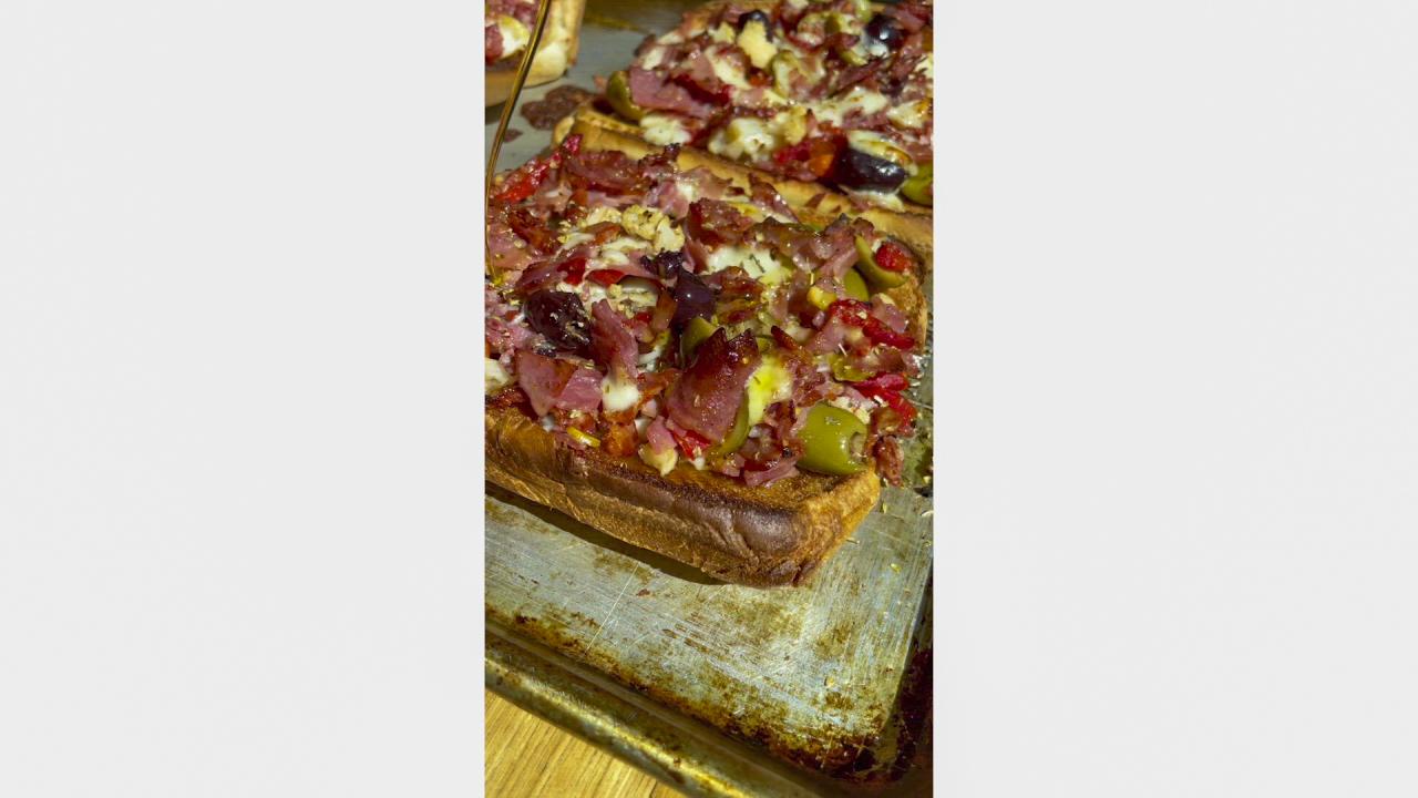 Chopped Muffuletta Sandwich