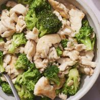 Chicken and Broccoli with White Sauce, as seen on Food Network Kitchen.