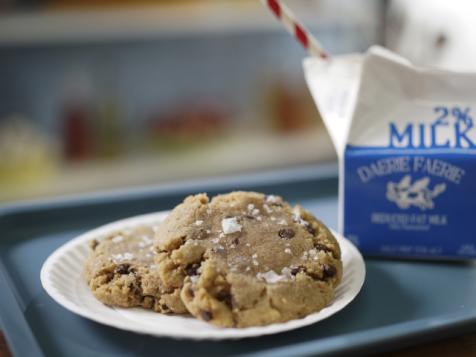 Gooey Cafeteria Chocolate Chip Cookies