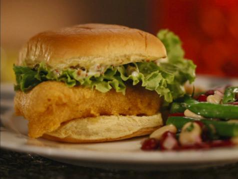 Jeff's Fried Fish Sandwich