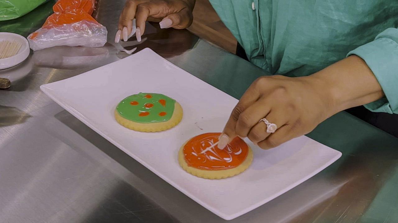 Marbled Sugar Cookies