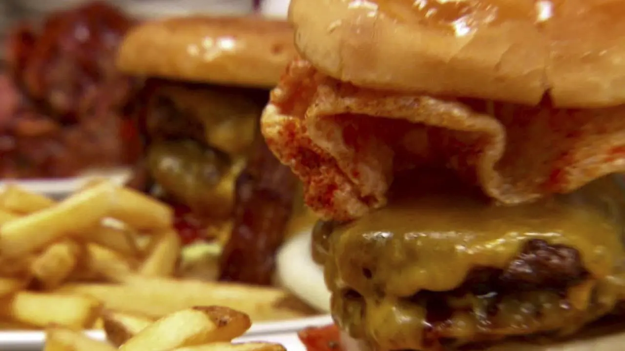 BBQ Crunch Burgers With Guy