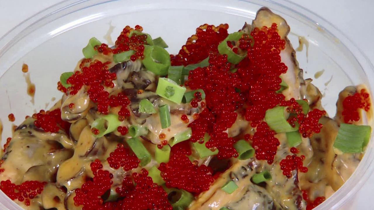 Fresh Tako Poke With Guy