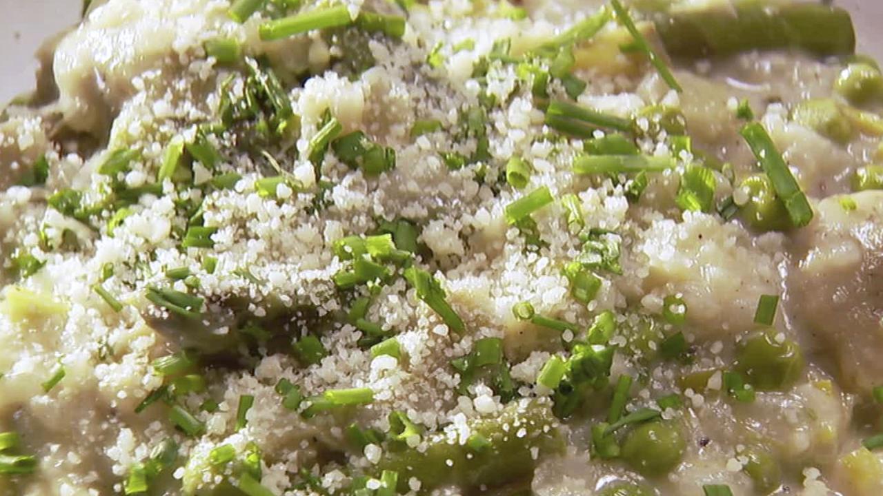 Ina's Spring Green Risotto