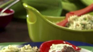 Greek Meatballs and Tzatziki