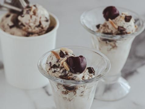 Cherry Almond Chocolate Chunk Ice Cream