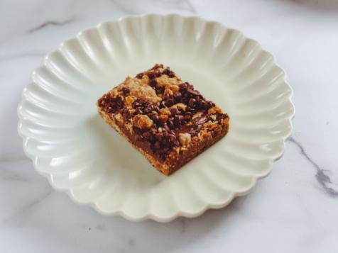 Chocolate Hazelnut Oatmeal Bars