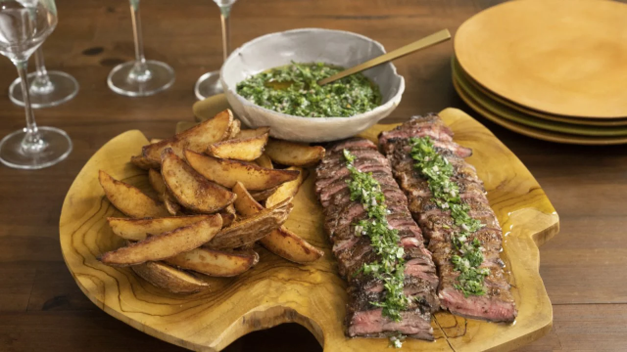 Steak Frites with Chimichurri