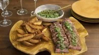 Steak Frites with Chimichurri