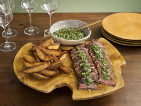 Steak Frites with Chimichurri