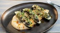 Stuffed Zucchini with Lemon