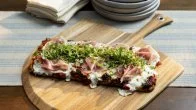 Prosciutto Flatbread Pizza