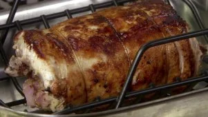 Sausage-and-Apple-Stuffed Pork