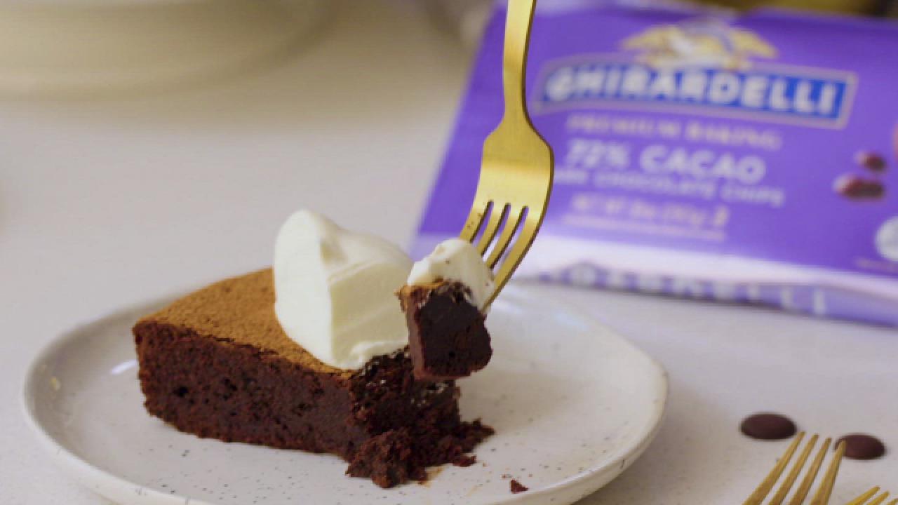 Flourless Dark Chocolate Cake