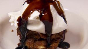 Jack and Cola Bread Pudding with Whiskey Ice Cream