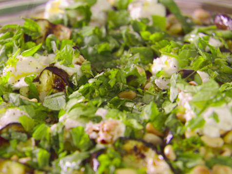 Eggplant and Goat Cheese Salad