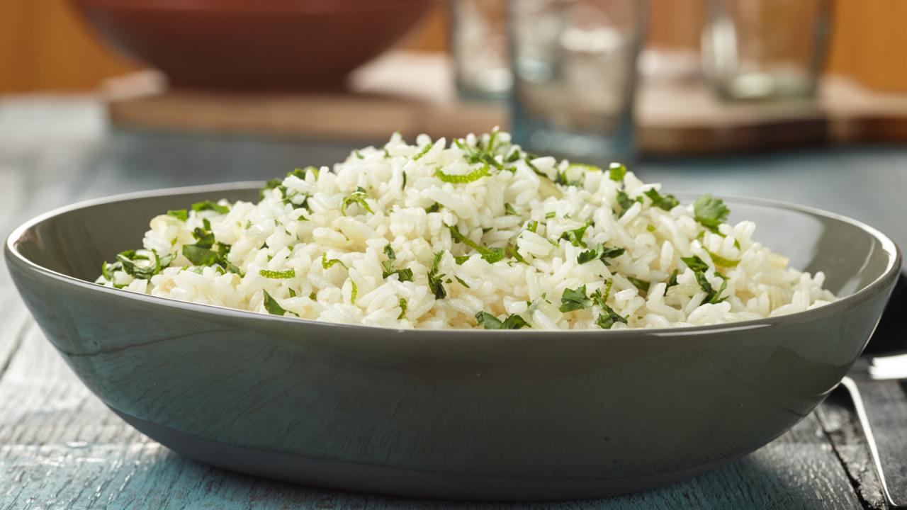 Garlic Cilantro Lime Rice