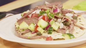 Shredded Beef Tostadas