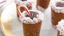 Chocolate Peppermint Cookie Cups
