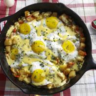 Kardea Brown's Hashbrown Poutine, as seen on Delicious Miss Brown, Season 9.