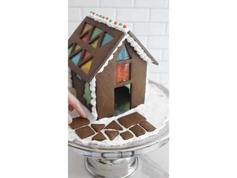 Stained Glass Gingerbread House