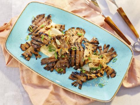 Grilled Soy Maple Mushroom