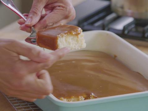 Poured Caramel Cake