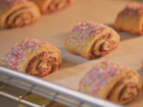 Chocolate Halva and Orange Walnut Rugelach