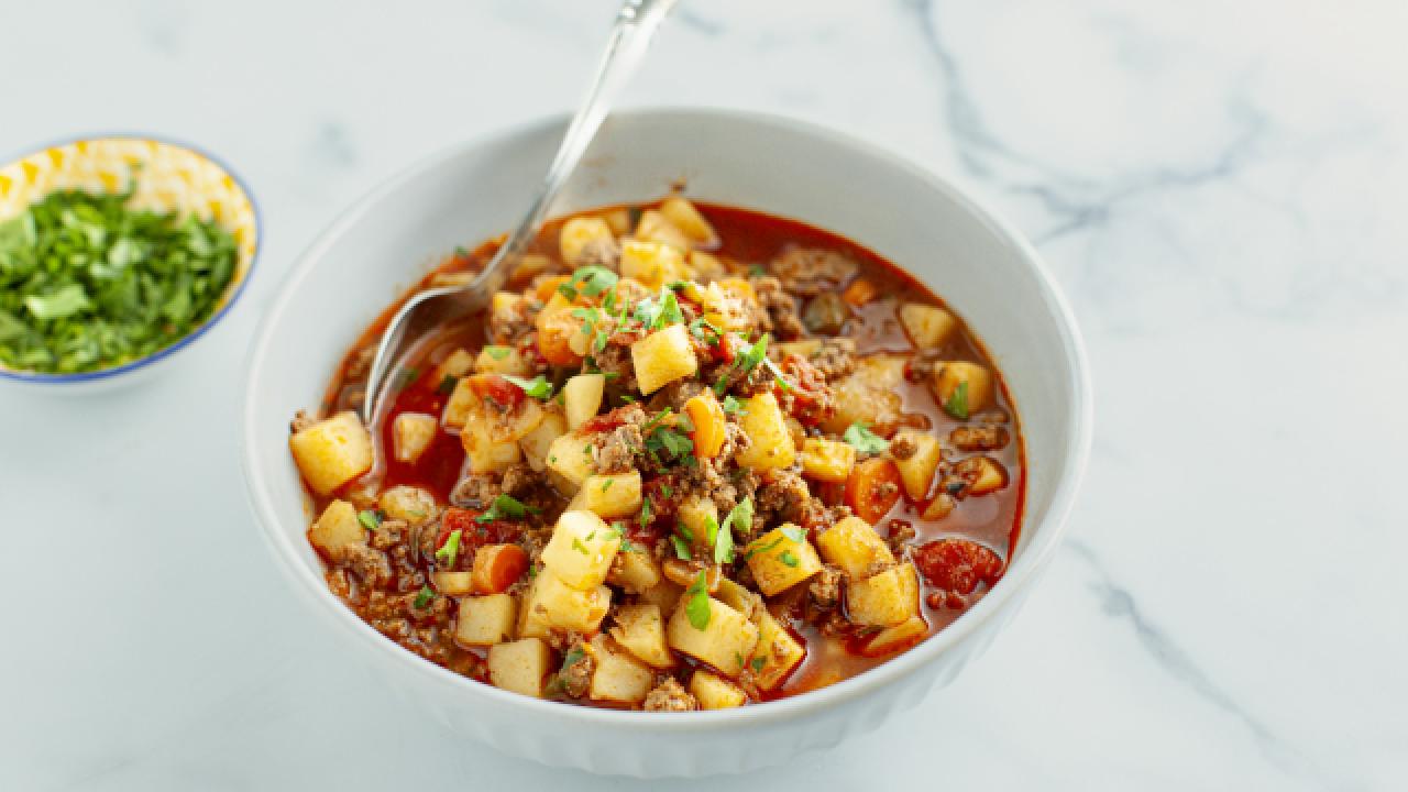 Speedy Hamburger Soup