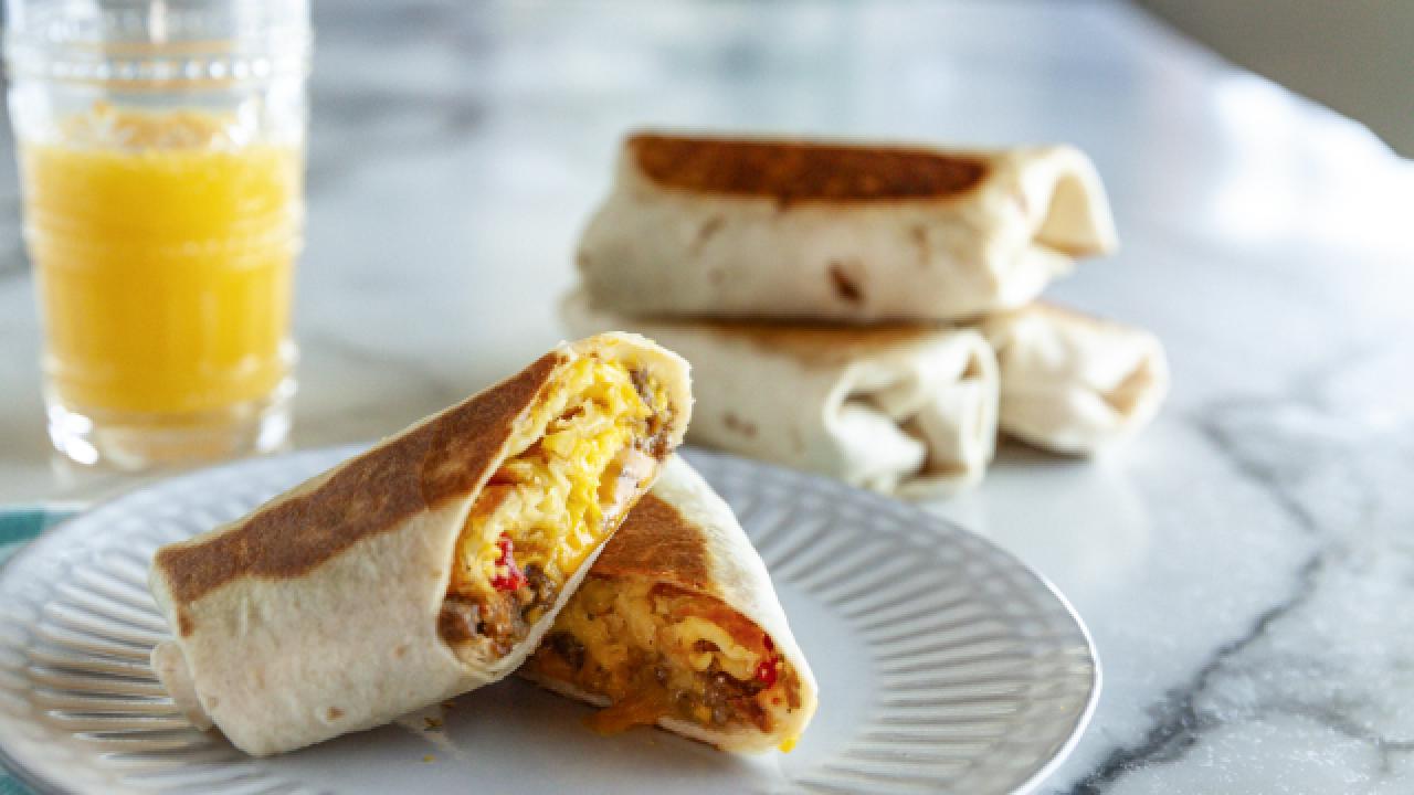 Sweet and Savory Breakfast Wraps