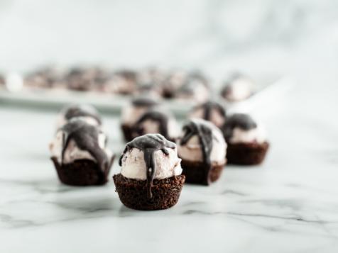 Brownie Ice Cream Bites