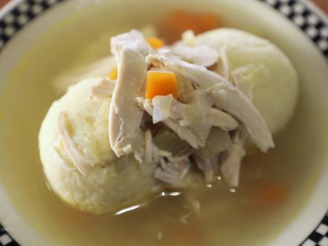 Matzoh Ball Soup at The Stamford Diner