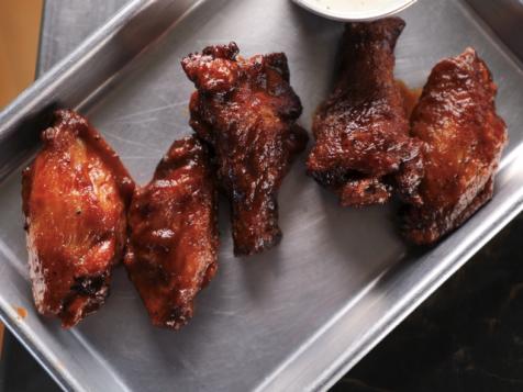 Crispy BBQ Chicken Wings at Grace and Hammer