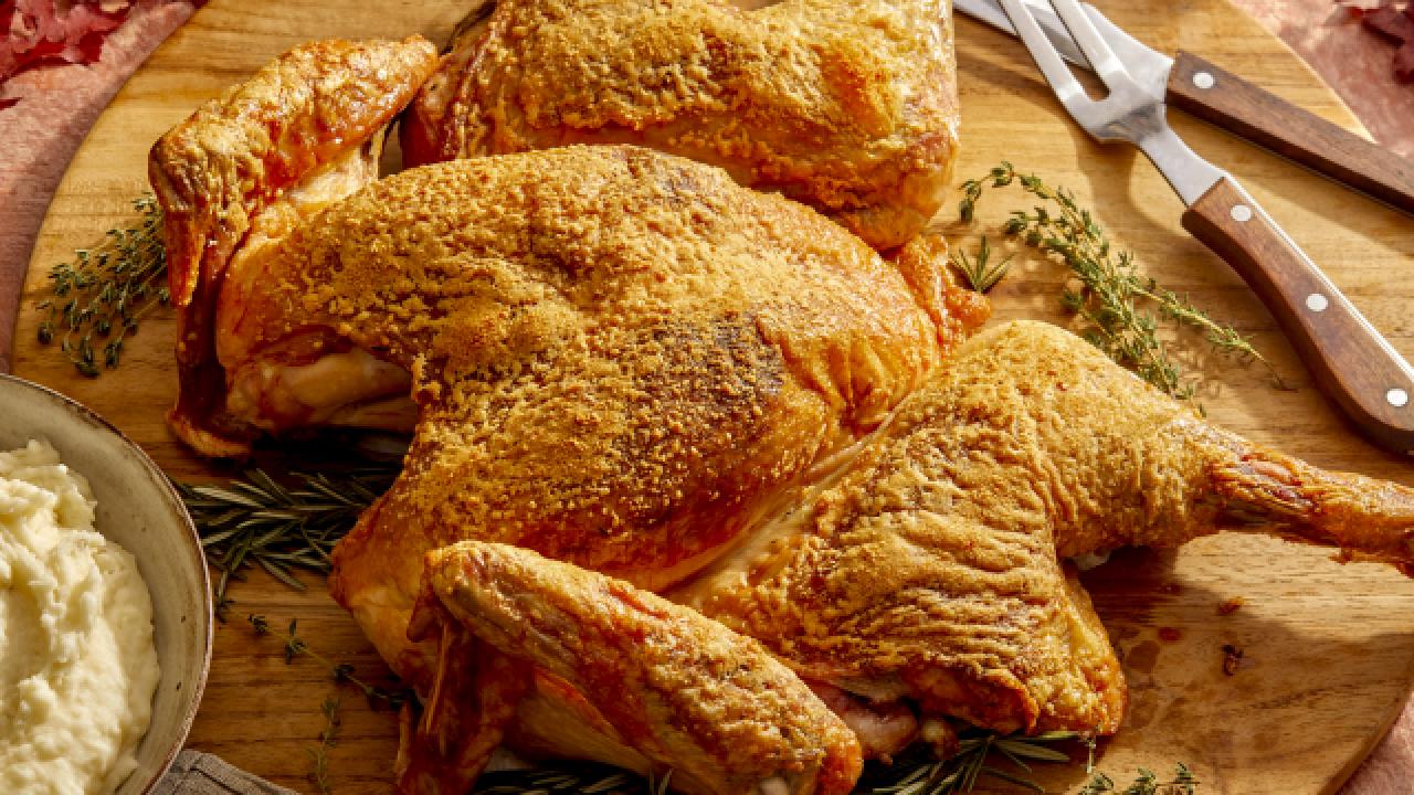 Parmesan Roast Turkey